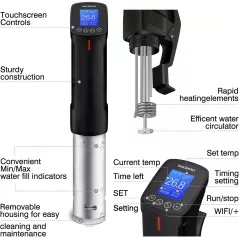 Inkbird ISV-100W: Précision Sous Vide Wifi pour une Cuisine Gourmet à Domicile!